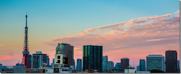 2012 08 14 Tokyo Skyline _