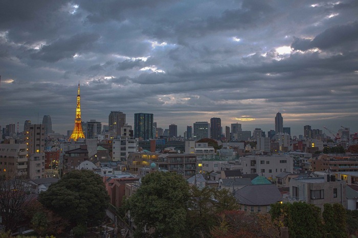 2012 11 19 Tokyo Skyline_